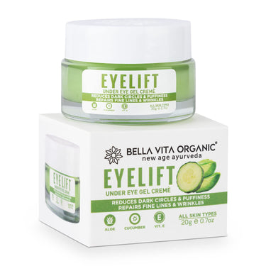 Bella Vita Organic Dark Spots Removal Combo with NicoLips Lip Scrub Balm Brightening Dark Lips for Men and Women (20gm) - Under Eye Cream for Dark Circles for Women & Men with Vitamin E (20gm)
